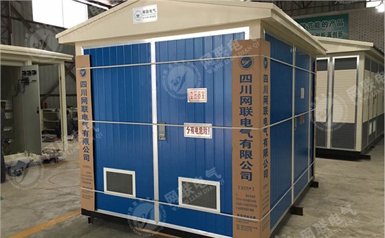 那曲縣的路燈型箱式變電站，長得就是不一般